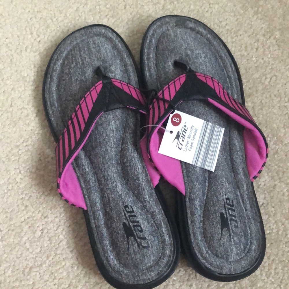 Ladies Memory Foam Sandals